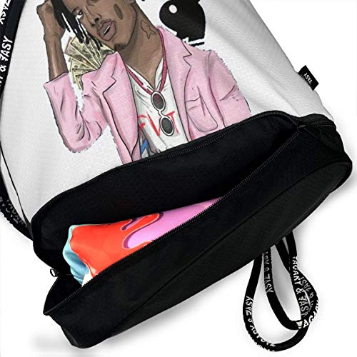 Hdadwy Playboi Carti Paquete de Personalidad multifunción Mochila con cordón Bolsa de Deporte para Todos