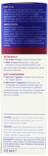 Head & Shoulders Tónico Extra Fortificante - 125 ml