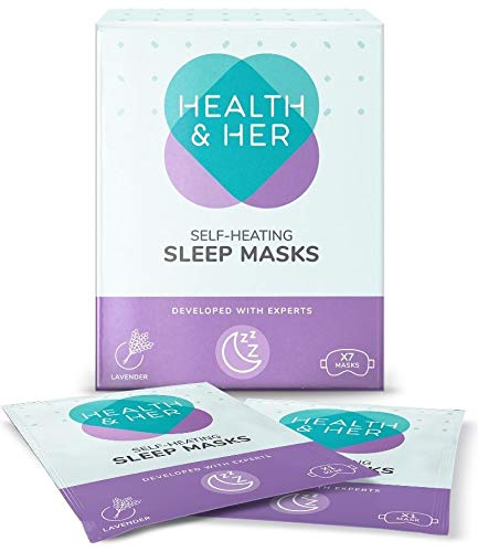 Health & Her Máscaras de ojos autocalentables para un sueño relajante – 7 Pack – Relajantes para ayudar al insomnio, insomnio y dolores de cabeza