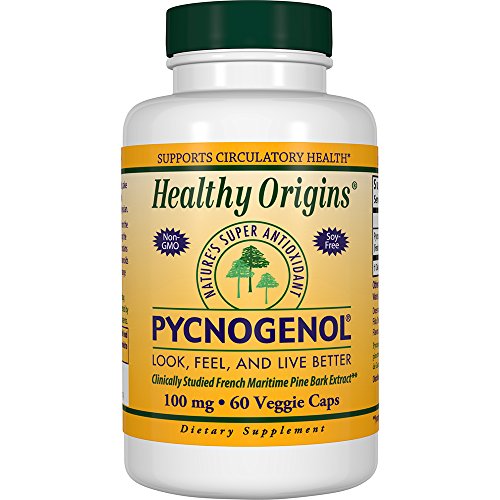 HEALTHY ORIGINS - Pycnogenol 100 mg - 60 Vegetarian Capsules