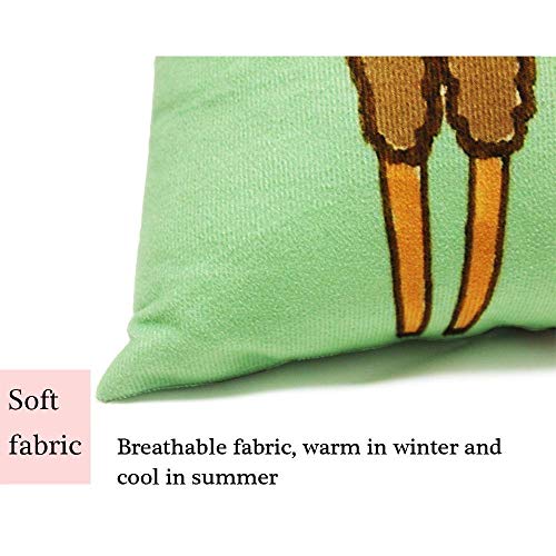 Heekie Funda de cojín Beach Throw Pillow Cushion Cover, Tropical Exotic Seashore View from Window with Curtains Summer Island Ocean Picture, Decorative Square Accent Pillow Case, Multicolor