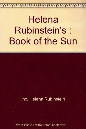 Helena Rubinstein's book of the sun