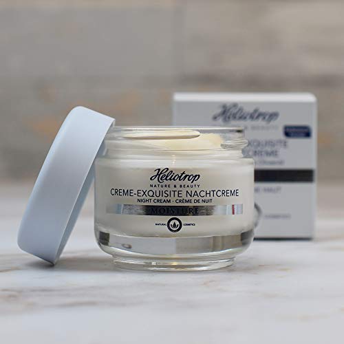 Heliotrop - Crema de noche para una sensación aterciopelada, fortalece la sensible, 50 ml