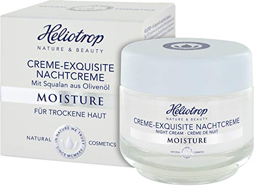 Heliotrop - Crema de noche para una sensación aterciopelada, fortalece la sensible, 50 ml