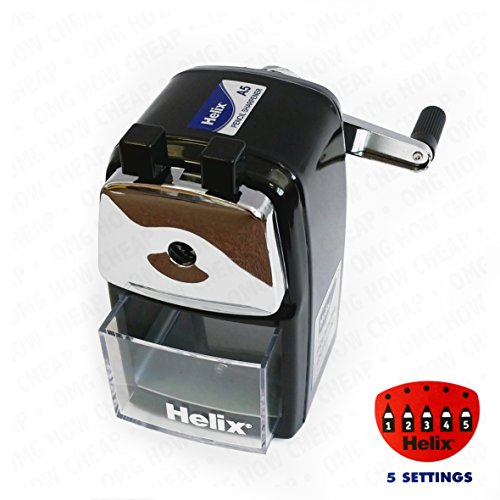 Helix – Sacapuntas de escritorio, colornegro