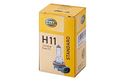 HELLA 8GH 008 358-121 Lámpara - H11 - Standard - 12V/55W - PGJ19-2 - caja - Cant.: 1