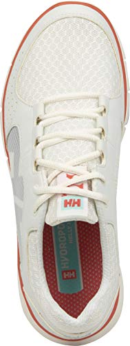 Helly Hansen W Ahiga V4 Hydropower, Náuticos para Mujer, Blanco (Off White/Shell Pink/Blue Tint 011), 39 EU