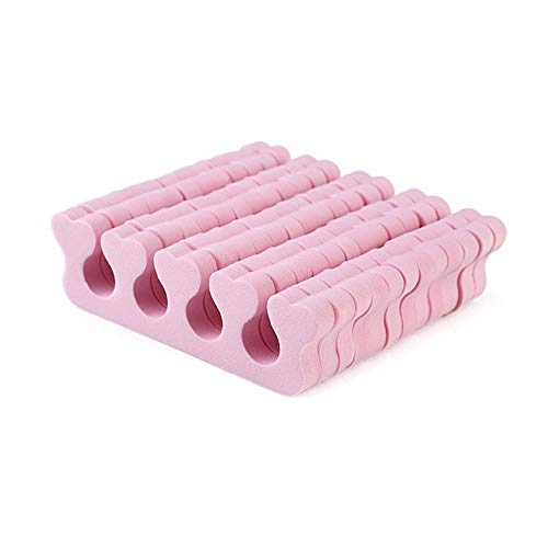 Heng Soft Foam Sponge Finger Toe Separator Manicure For Nail Art Salon Tools Pies Care Manicure Pedicure Tools, Clear