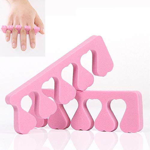 Heng Soft Sponge Foam Repair Toe Nails Herramienta de separación de Dedos Nail Art Tools Espuma de Esponja Toe Splitter Finger Separator