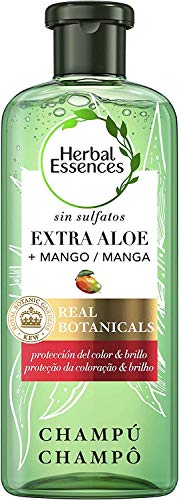 Herbal Essences Champú Bio: Renew sin Sulfatos con Aloe Intenso Y Mango, en Colaboración con el Royal Botanic Gardens de KEW + Acondicionador Bio: Renew sin Sulfatos con Aloe Intenso Y Mango