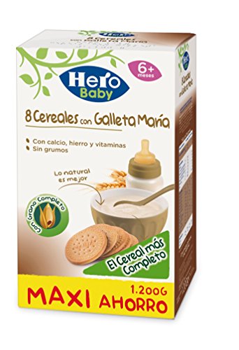 Hero Babynatur - Cereales Con Galleta Maria 1200 g