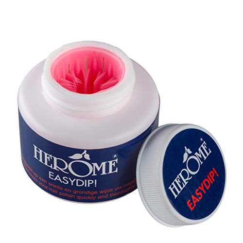 Herome quitaesmalte en un frasco (Easy Dip Remover) - 1pcs. - eliminar el esmalte de uñas sin el uso de almohadillas de algodón.