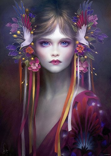 Heye 29781 – Pretty In Pink estándar, Mélanie Delon, Elixir Collection, Puzzle de 1000 piezas