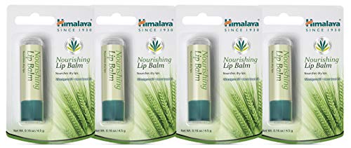 Himalaya Nourishing Lip Balm, 4.5 g (4 PACK)