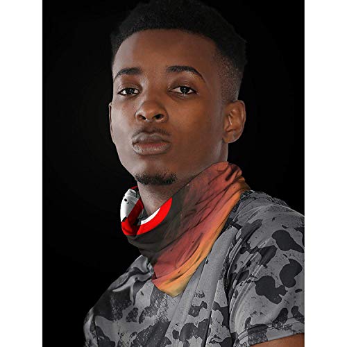 hisuyibaihuo Bufanda de Invierno Osb-ourne-Ghos-tbus-ters-Logo Seaml Dust Cover Headwear Bandana Pasamontañas Cara Bufanda-OneSize