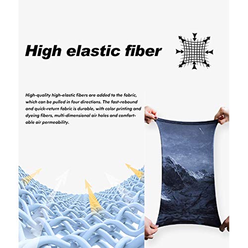 hisuyibaihuo Bufanda de Invierno Osb-ourne-Ghos-tbus-ters-Logo Seaml Dust Cover Headwear Bandana Pasamontañas Cara Bufanda-OneSize