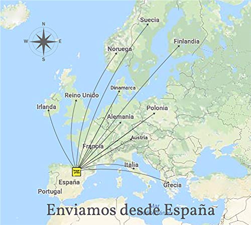 Hogar y Mas Papelera Blanca con Tapa Madera Bambú, Cubo Basura 5L.