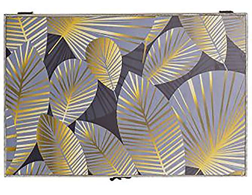 Hogar y Mas Tapa Contador de Luz Decorativo, Diseño Floral con Estilo Oirginal y Moderno 46,5x6x31cm. - A