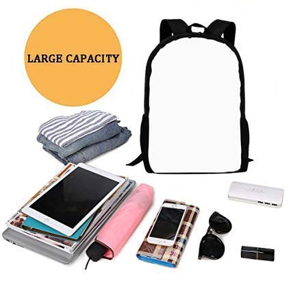 HOJJP ñ mochila escolar von ruedas Nature Stylish School Bag,Summer Landscape with Grass Road Clouds Rural Novelty View Image Home Decor for Boys,11''L x 5''W x 17''H