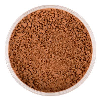 honeypie minerales – Natural Mineral Fundación – Golden Oscuro – 10 G – , vegano maquillaje, polvos sueltos, perfecto para acné y piel sensible