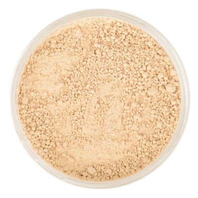 honeypie minerales – Natural Mineral Fundación – justo de oro – 10 G – , vegano maquillaje, polvos sueltos, perfecto para acné y piel sensible