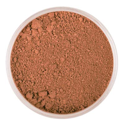honeypie minerales – Natural Mineral Fundación – Rich oscuro – 10 G – , vegano maquillaje, polvos sueltos, perfecto para acné y piel sensible