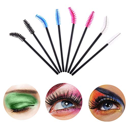 HONZIN Pincel de pestañas desechables pincel de maquillaje máscara de maquillaje palo aplicador