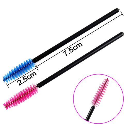 HONZIN Pincel de pestañas desechables pincel de maquillaje máscara de maquillaje palo aplicador