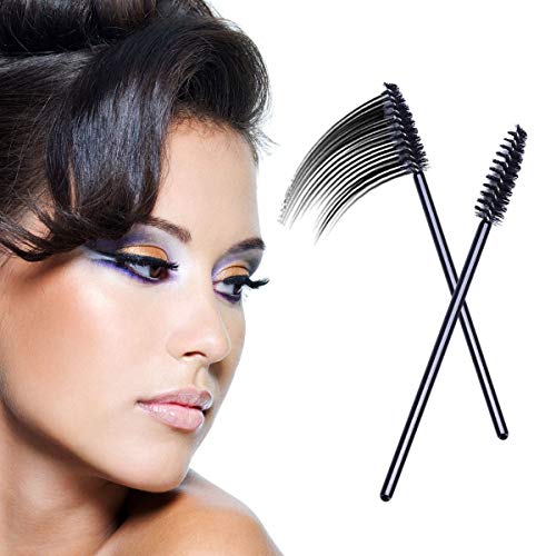 HONZIN Pincel de pestañas desechables pincel de maquillaje máscara de maquillaje palo aplicador