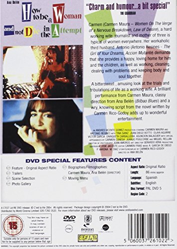 How To Be A Woman And Not Die In The Attempt [Reino Unido] [DVD]