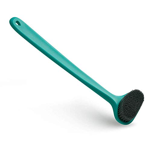 HRSS 1PC Cepillo Largo Hndle ShowerBrush depurador Mssger Ayuda Bthing