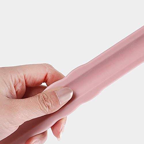 HRSS 1PC fregado Böll Cepillo Largo Hndled Doble Cara Cepillo nd Toalla Mejorar Circultion