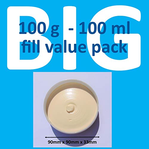 HUB Thicken it up Matt Fibre Styling Product - 100 g / 100 ml x 1. Fuerte sujeción y acabado mate medio. Cera de pelo para hombres y mujeres. Deluxe y lo mejor, formulaciones profesionales para dar volumen. (Producto de categoría masilla, arcilla o cera)