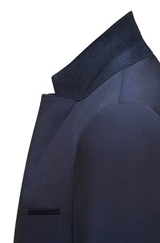 HUGO Alisters Chaqueta de Traje, Azul (Dark Blue 401), 105 (Talla del Fabricante: 90) para Hombre