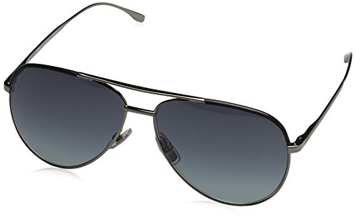 Hugo Boss BOSS 0782/S HD AGL gafas de sol, Negro (Gunmetal Black/Grey Sf), 60 Unisex-Adulto