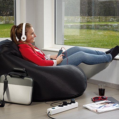 Hugo! brennenstuhl 1150611388 - Bloque 8 salidas 2m h05vv-f 3g1.5 con protector contra sobretensiones tiene 19.500 azul