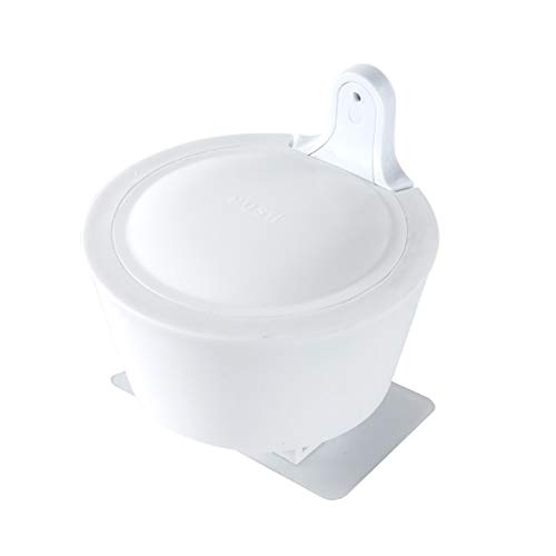 Huiteng Dispensador de jabón de pared, fácil de instalar y ahorrar espacio para inodoro, baño, hotel, cocina