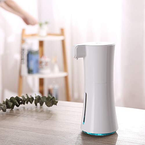 Huiteng Dispensador de jabón sin contacto, impermeable, fácil de usar, gran capacidad para cocinas, hoteles y restaurantes