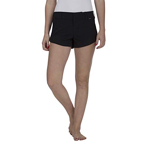 Hurley W Lowrider Chino Short Bermudas, Mujer, Black, 5