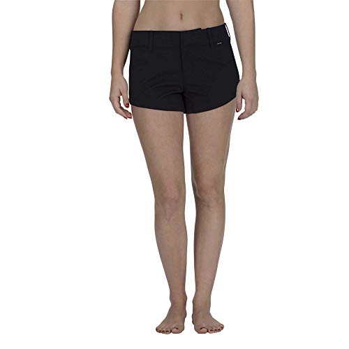 Hurley W Lowrider Chino Short Bermudas, Mujer, Black, 5