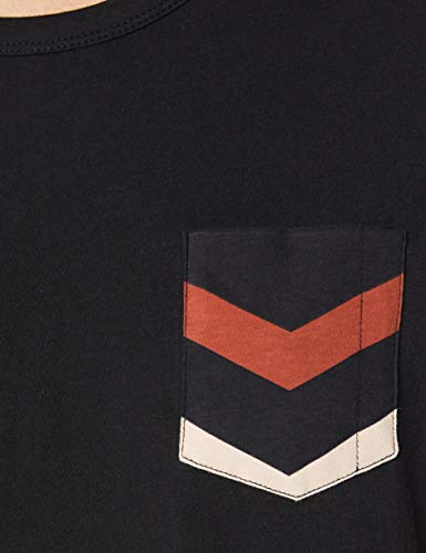 Hurley W Maritime Crop Pocket Crew Camisetas, Mujer, Black, S