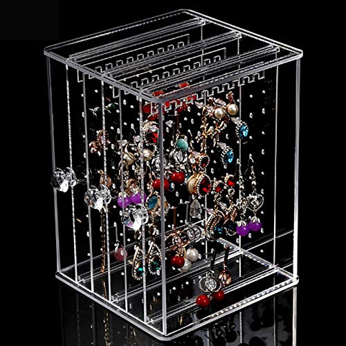 HXUJ Maquillaje de Almacenamiento Organización Organizador cosmético de acrílico Irregular Forma de la Novedad