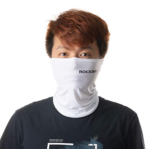 HYSENM Rockbros Máscara Facial Para Ciclismo Media pasamontañas Cuello UPF50+