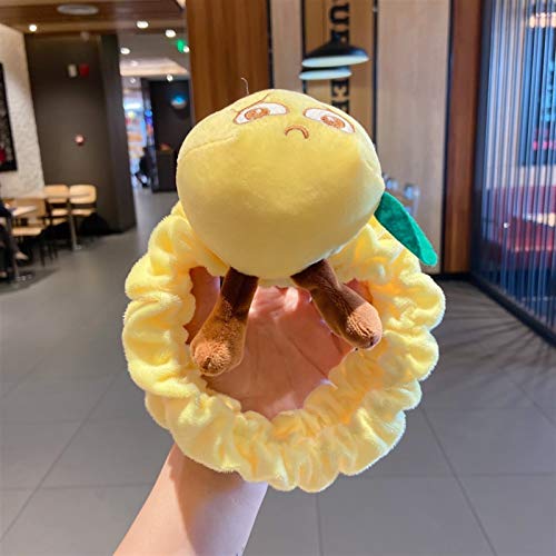 HZMM Banda para el Cabello para Lavar la Cara Cara Banda For El Cabello Lavado del Pelo Venda De Los Accesorios Mujer Hairband Especial For El Lavado De La Cara Linda Diadema (Color : Lemon Essence)