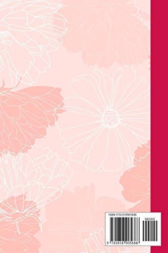 I Love You Because Of Who I Am When I Am With You: 6'x9' notebook 120 ligned pages