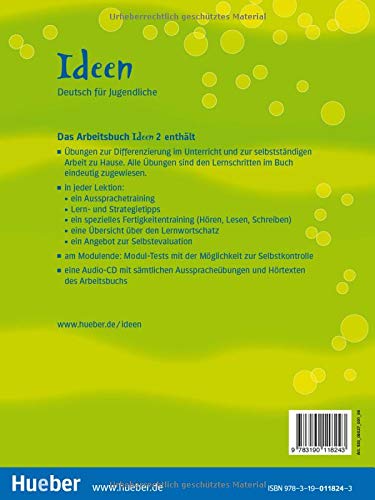 Ideen. Arbeitsbuch. Con CD Audio. Per le Scuole superiori: IDEEN 2 Arbeitsbuch+CD(ejerc.+CD)