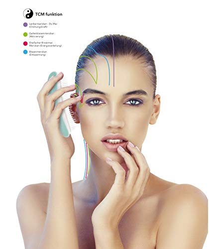 ikoo Paddle X Pops Metallic - Cepillo de viaje plano, todo tipo de cabello. Desenreda y masajea. La ventilación anti estrés asegura un secado fácil y rápido. Ergonómico y vegano.