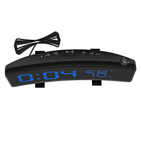 ILS – Proyección reloj de tres colores Proyección Radio Reloj LED Reloj Temperatura Humedad