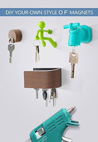 Imanes Neodimio, Imanes Nevera Extrem Imán Fuerte 2,2 kg de Fuerza Imanes de Disco de Tierra RARA para artesanías, Manualidades, Hobbies(6mm 8mm 10mm) (60pc)