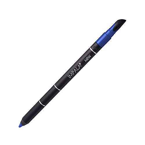 Impala Lápiz de Ojos con Silicona Color Azul Marino 15 Waterproof Larga Duración